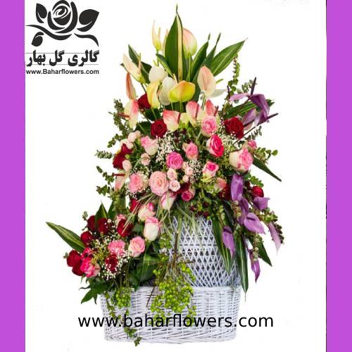 سبد گل لاکچری