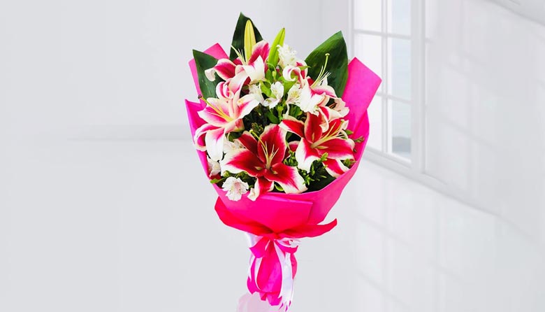 افزایش دسته گل لیلیوم