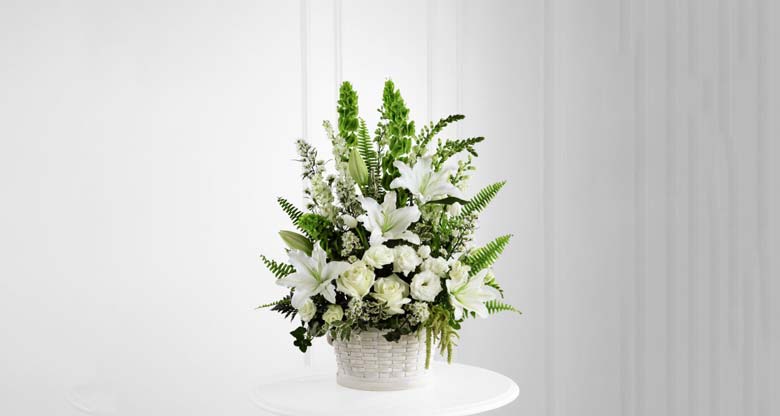 سبد گل ترحیم و پیامی که در خود دارد