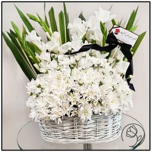 سبد گل رومیزی ترحیم