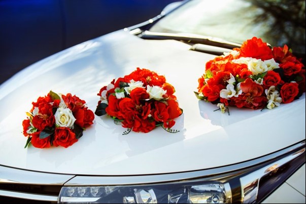 گل ماشین عروس
